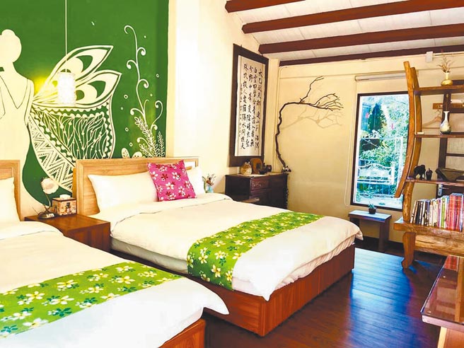 桃园民宿1+1特色行程优惠延长加码，20家业者提供特色行程及优惠。（吕筱蝉摄）