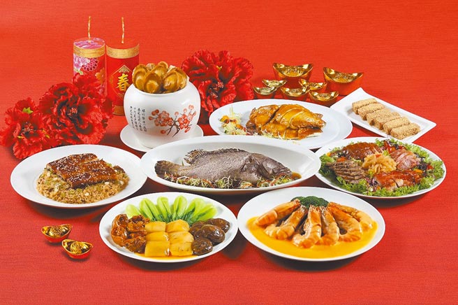 远百望月楼福虎生丰团圆套餐，6人份，9999元。（远百提供）