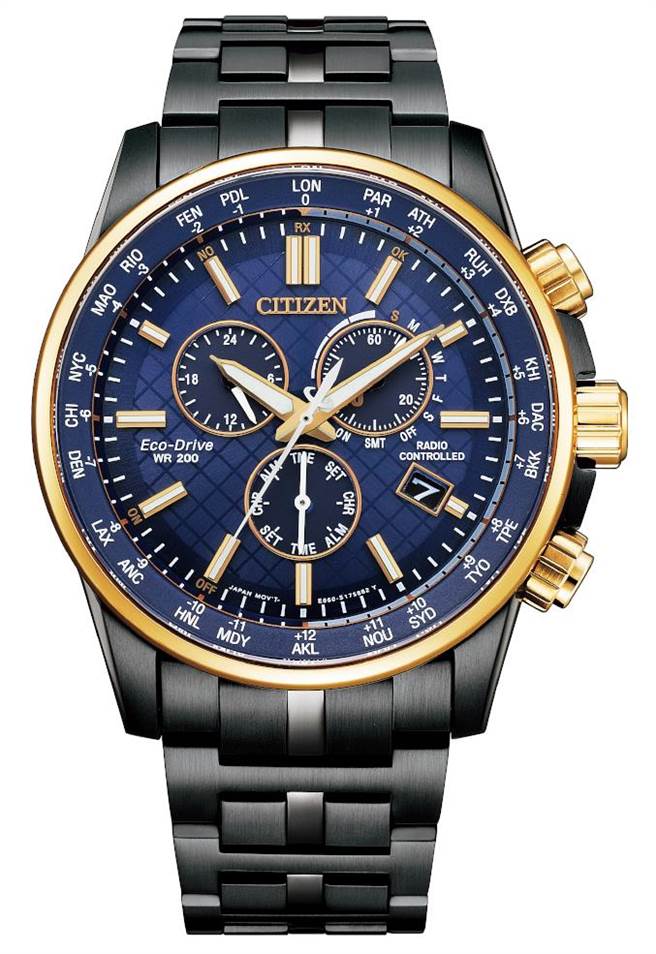 CITIZEN王牌联名款CB5889-84L与「徐生明棒球发展协会」合作，限量1000只，附赠球帽与签名表盒，3万800元。（CITIZEN提供）