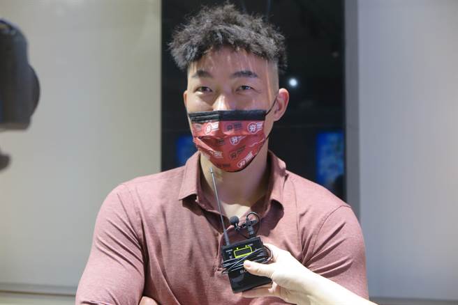 郭泓志。（毛琬婷摄）