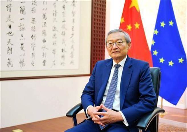 前駐歐盟大使張明（如圖）履新上合組織祕書長，任期3年。（駐歐盟使團資料照）