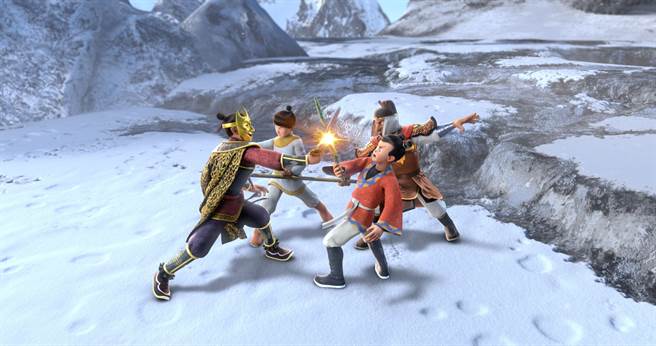 《诸葛四郎─英雄的英雄》加入现代动画奇幻色彩与意想不到的剧情发展。（牵猴子提供）