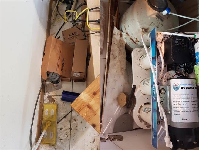 一名房东在网路上公布房客的恶劣行径，不仅毁约还留下满屋垃圾。（翻摄自脸书社团《爆怨公社》）