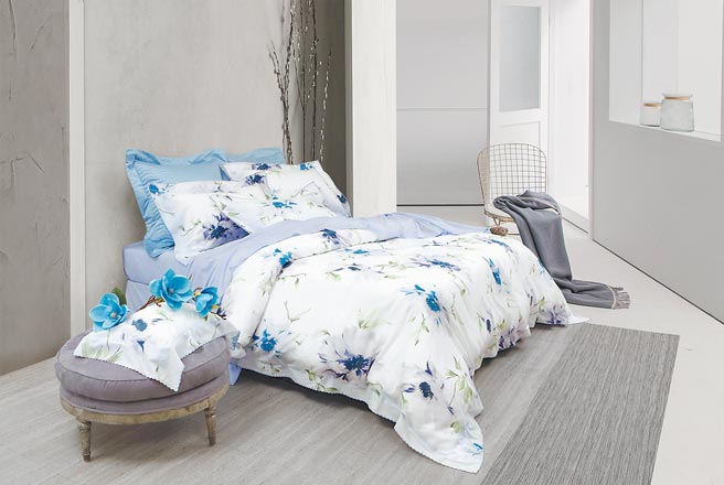 Cottimaryanne义大利原装进口GAUGUIN芭蕾纱床组，加大定价8万9800元。（日比家族提供）