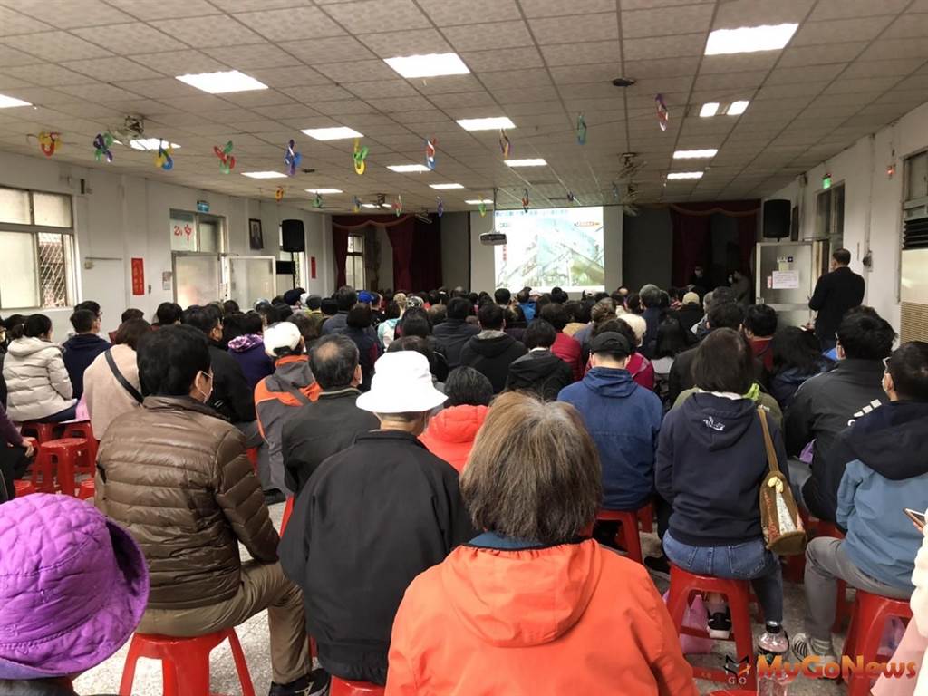 永和大陳單元5地區說明會盛況空前 駐地諮詢服務前進大陳(圖/MyGoNews買購房地產新聞)