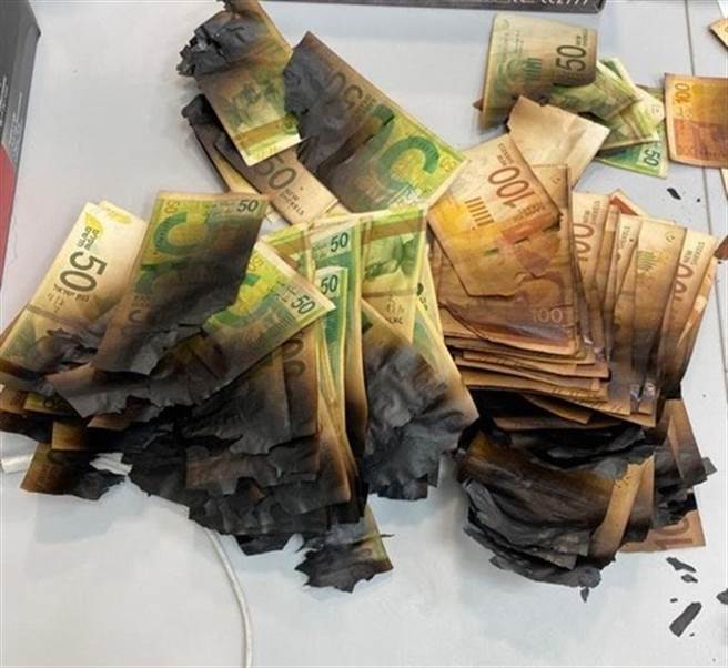 以色列老婦擔心染疫，突發奇想將紙鈔拿去微波。（圖／翻攝Bank of Israel）