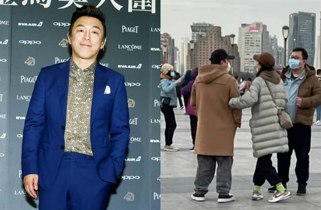 黄渤遭传勾女逛街。（图／中时资料照片；翻摄自新浪娱乐微博）