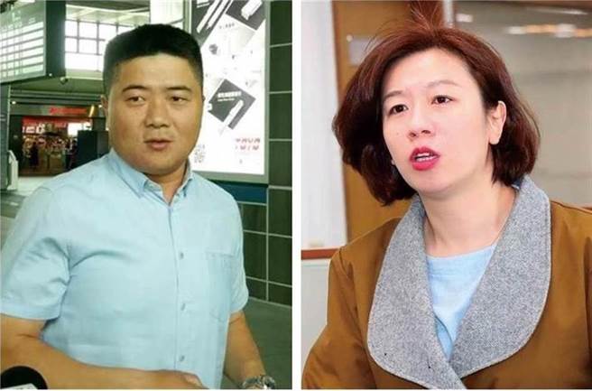 国民党台中立委补选候选人顏宽恒（左）和民进党候选人林静仪（右）。（资料照，合成照）