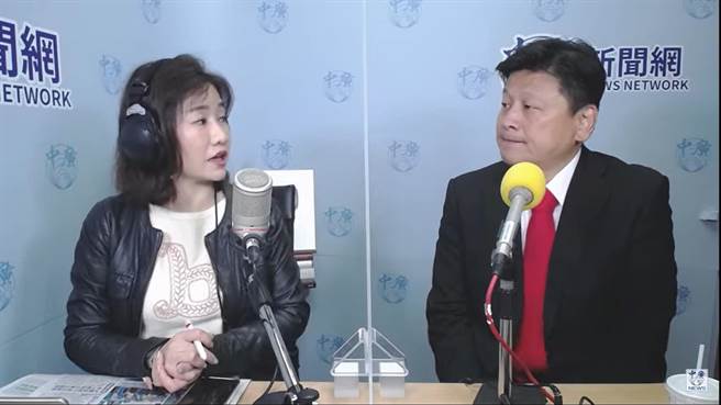 国民党立委傅昆萁今天接受资深媒体人王浅秋的广播专访。（摘自《千秋万世》广播直播）