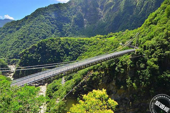 布洛湾山月吊桥(图：太管处提供)