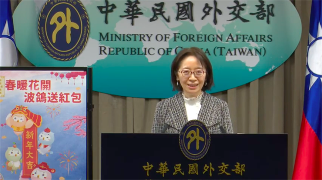 外交部领事事务局长叶非比。（取自外交部直播）