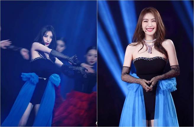 李菲兒的舞蹈動作俐落、有勁，就連眼神都魅力十足。（圖／取材自李菲兒微博）