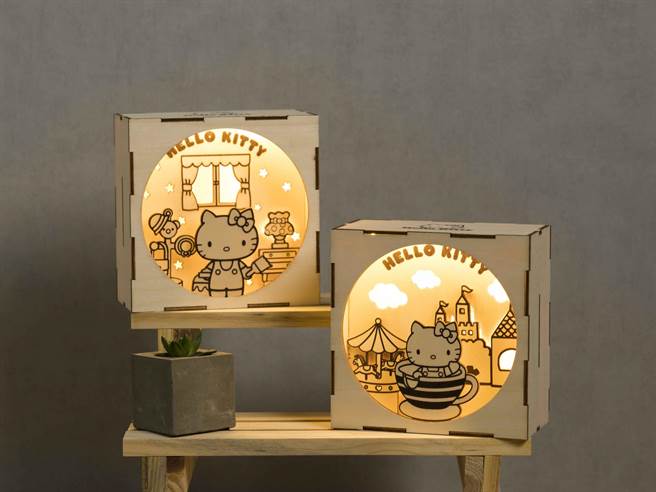 即日起至2月6日全台门市祭出「特力屋X三丽鸥系列DIY材料包」绝版优惠，全数下杀第二件1折！眾多Hello-Kitty、布丁狗等超夯角色置物盒、小夜灯等材料包通通等你带回家。（特力屋提供）