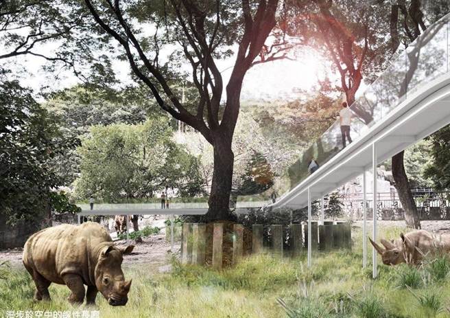 壽山動物園改建示意圖。（高巿府觀光局提供）