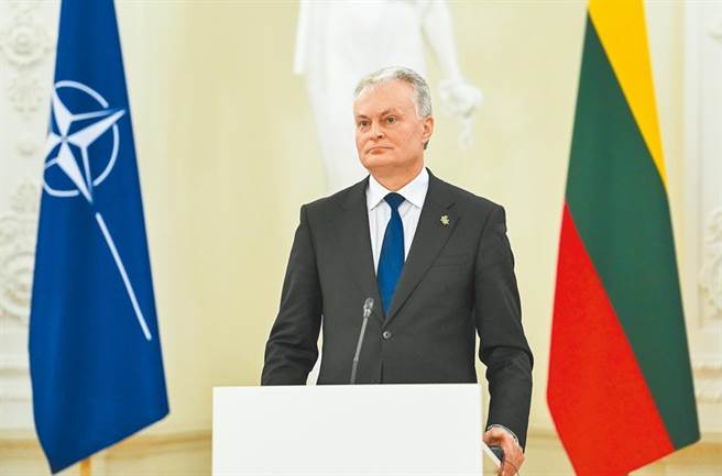 立陶宛总统瑙塞达（见图）4日在广播节目中表示，允许台湾以「台湾」为名开设代表处，是个错误。（摘自Gitanas Nauseda推特）