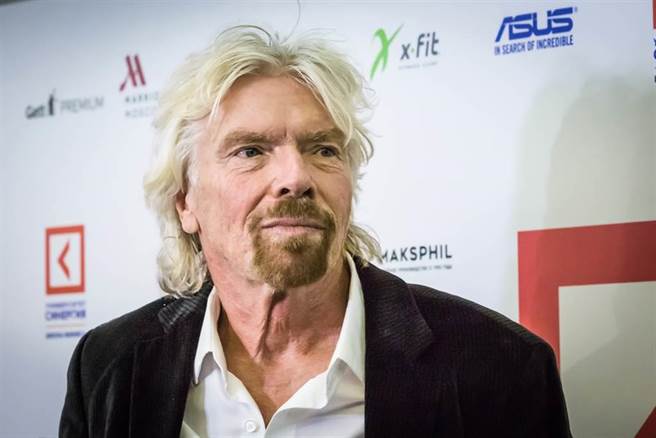 英國億萬富豪布蘭森（Richard Branson）。（達志影像／Shutterstock提供）