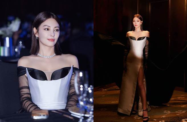 張雨綺5日出席雜誌時尚先生舉辦的活動。(圖／翻攝自張雨綺工作室微博)