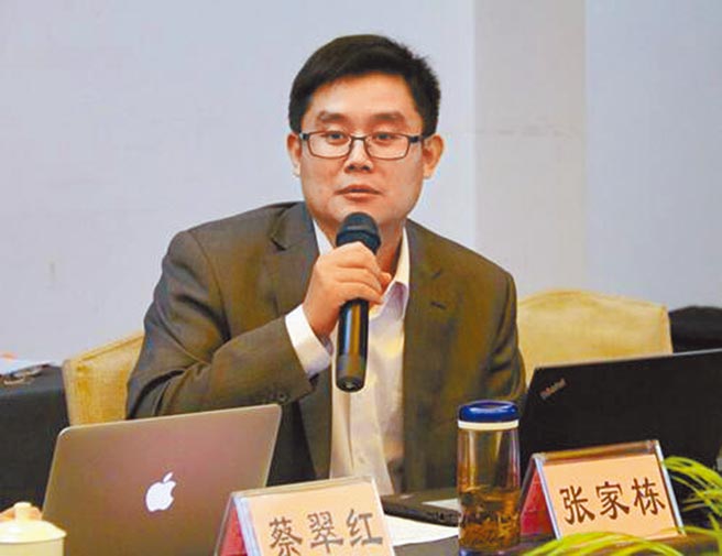 大陆復旦大学美国研究中心教授张家栋。（摘自网路）