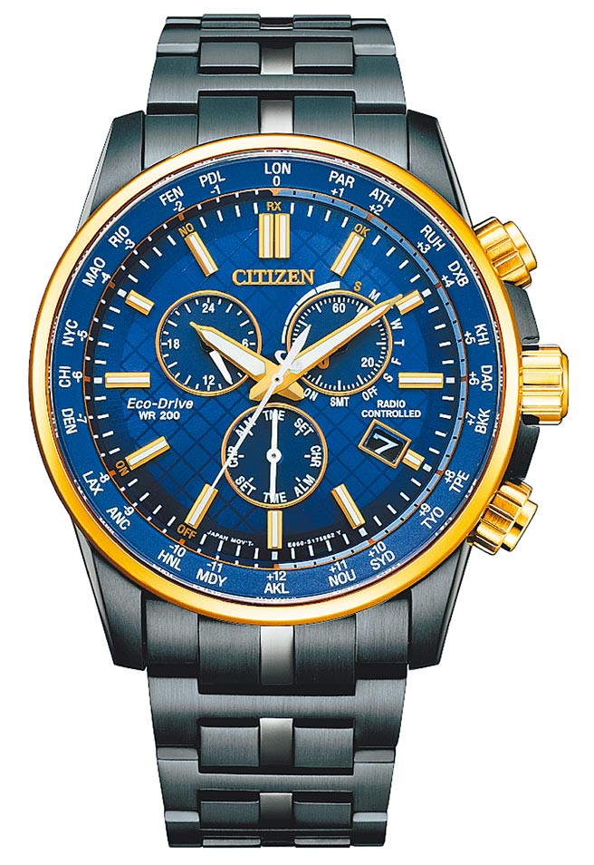 CITIZEN王牌联名款CB5889-84L与「徐生明棒球发展协会」合作，限量1000只，附赠球帽与签名表盒，3万800元。（CITIZEN提供）