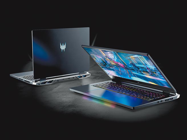 宏碁在CES上發表了全新以性能為主打的Predator Helios 300電競筆電，配備頂級硬體，為玩家打造更流暢、更適合電競使用的筆電。（宏碁提供）