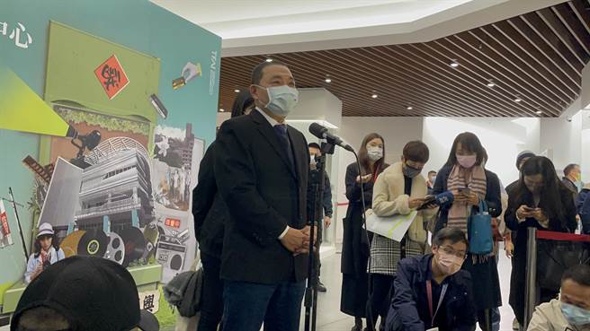 桃园机场群聚延烧，新北市长侯友宜今（7日）再度向中央呼吁，Omicron已经进来，要重新去检讨高风险列管国家。（叶书宏摄）