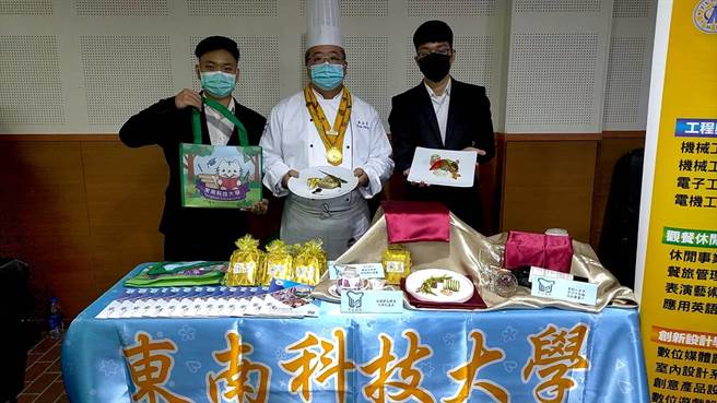 新北市智光商工餐饮管理科第35届毕业成果展于今（7日）在智光商工大礼堂登场。（智光商工提供）