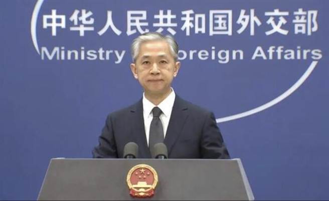 大陸外交部發言人汪文斌。取自新華社