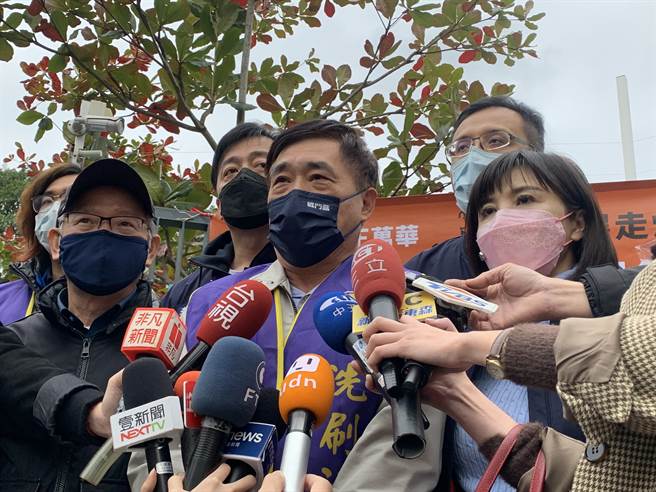前台北市長郝龍斌。（黃婉婷攝）