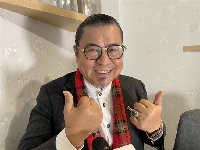 易经命理大师陶文。（图／魏乔怡）
