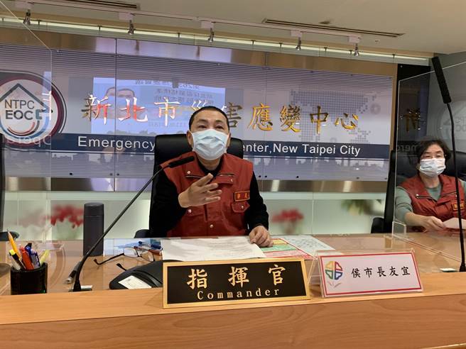 Omicron国际肆虐 这个现象侯友宜很担心。（叶德正摄）