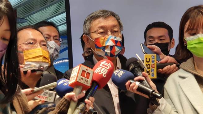 台北市長柯文哲。（張立勳攝）