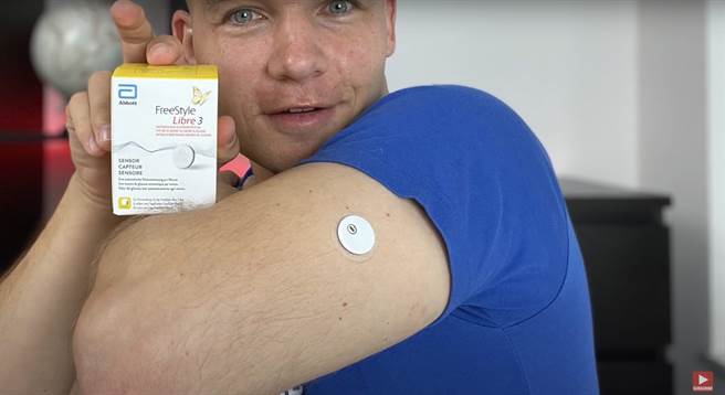 FreeStyle Libre 3 system &#8211; Abbott（翻摄Type One Talks YouTube频道）
