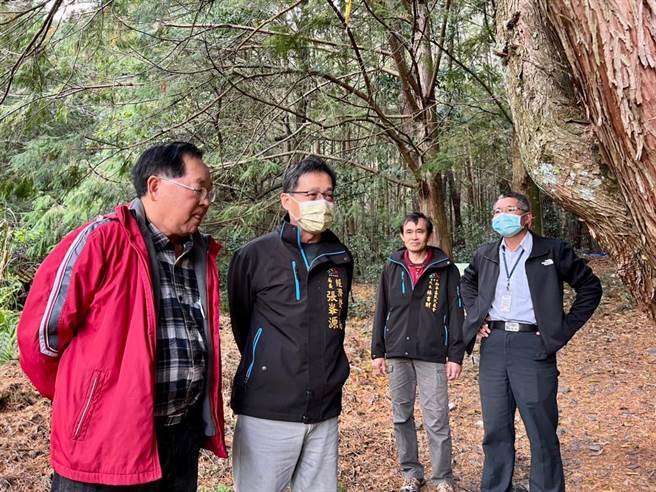 梨山佳阳地区简易自来水完工后，供水稳定204名居民受惠。（台中市政府提供／陈世宗台中传真）