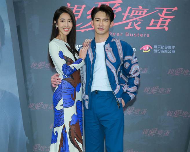 温昇豪（右）、隋棠再演夫妻。（粘耿豪攝）