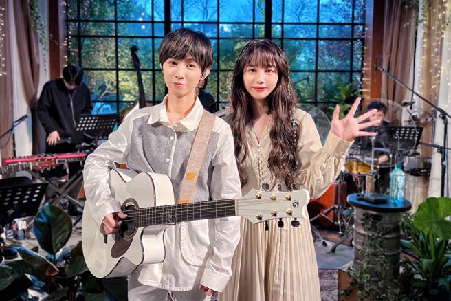 琳誼線上演唱會邀來魏嘉瑩助陣。（相映國際提供）