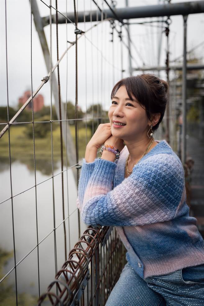 連靜雯走訪宜蘭的慶和橋津梅棧道。（楠軒工作室題供）