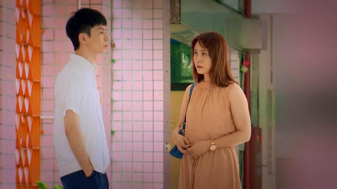 陳妍安與陳玹宇不少對手戲。（三立提供）