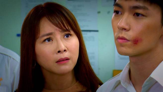 陳妍安與陳玹宇不少對手戲。（三立提供）