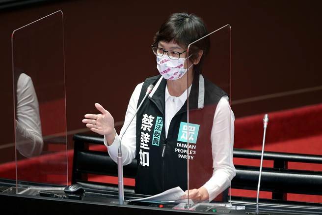 民眾党立委蔡壁如。（资料照／黄世麒摄）