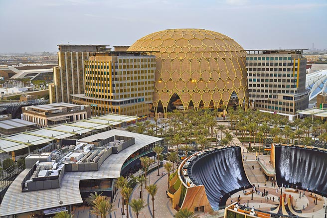 杜拜世界博览会场址图╱美联社