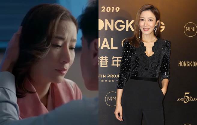 杨茜尧在剧中的鼻梁会发光。（图／《家族荣耀》影片截图；微博@杨茜尧）