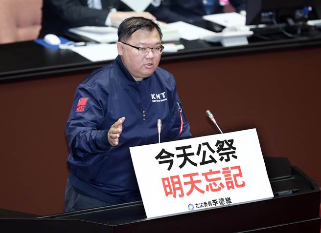 国民党立委李德维。（资料照，姚志平摄）
