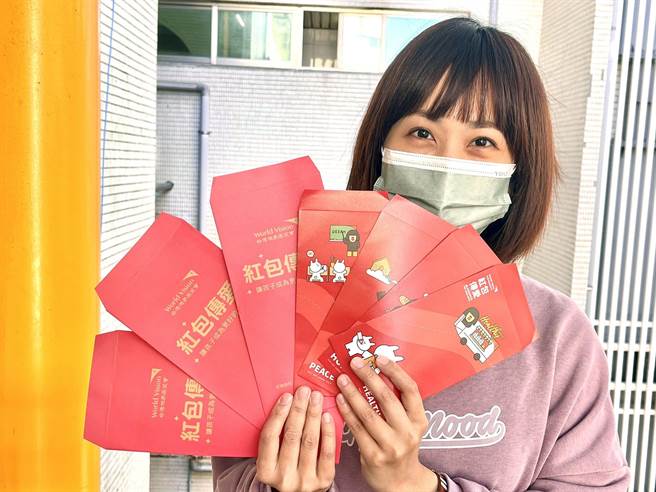 春节前夕，世界展望会启动「红包传爱」，邀请大家帮助弱势孩童稳定求学路。（庄哲权摄）  