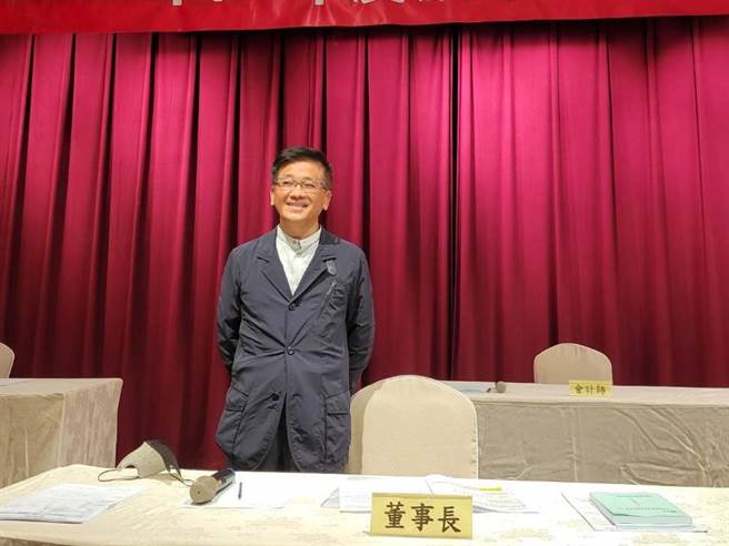 台驊控股集團董事長顏益財。（黃琮淵攝）