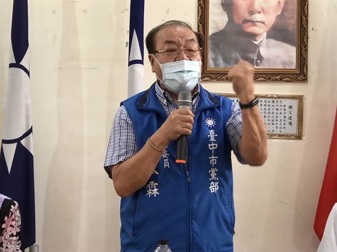 林敏霖强调，民主政治就是一人一票，对于结果要尊重。（陈世宗摄）