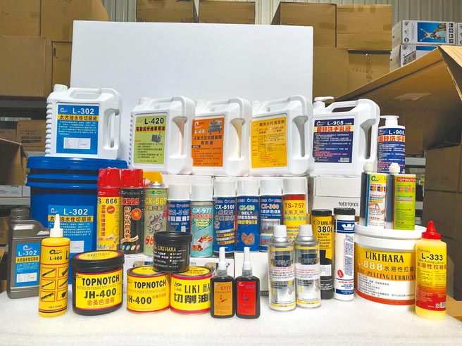 程稳贸易公司代理、销售的工业用品，不胜枚举。图／业者提供