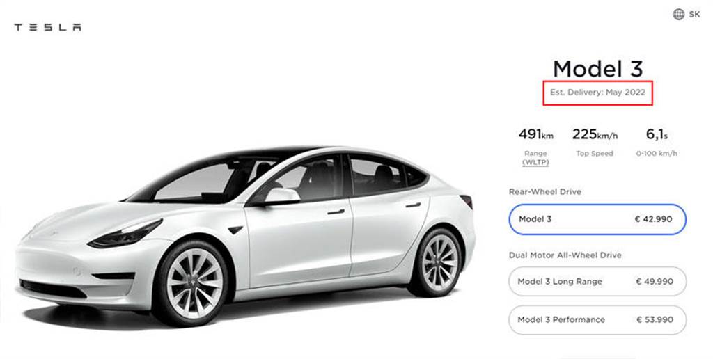 特斯拉歐洲銷情夯！Model 3 一整季配額僅用十天就賣光(圖/DDCAR)