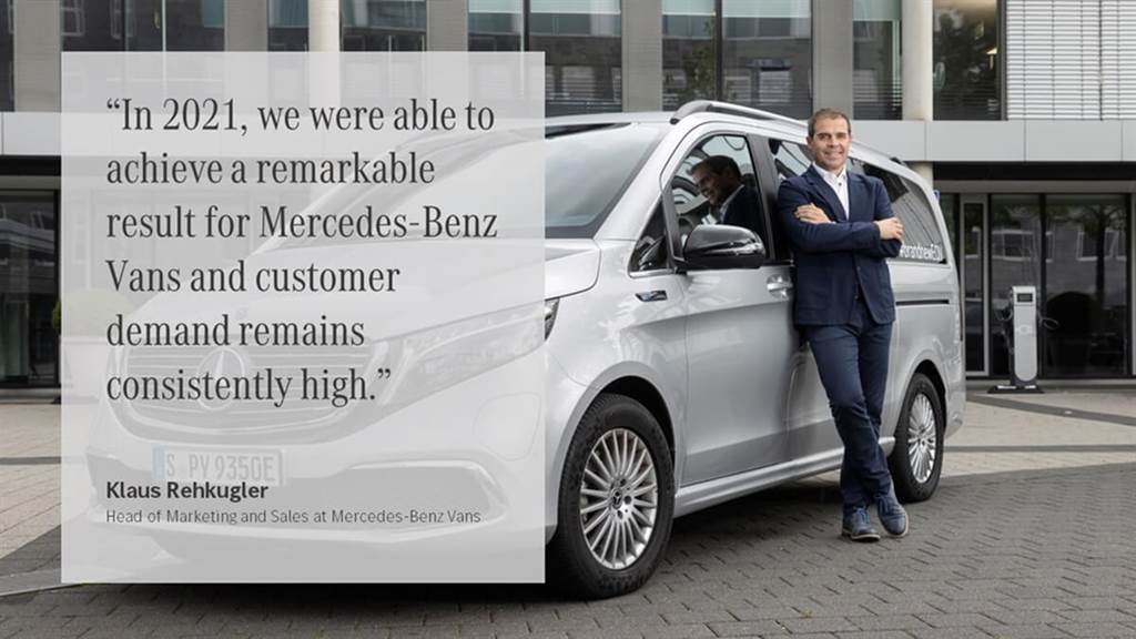 Mercedes-Benz 2021年總結：高端和電動車銷量激增(圖/人車事新聞)