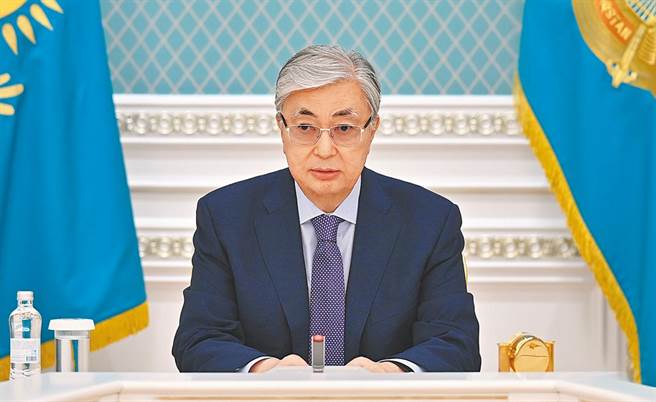 哈薩克總統托卡葉夫。（新華社）
