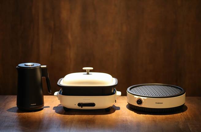 康寧正式跨足家電界 祭三大全新Snapware SEKA小廚電搶攻自煮商機。（康寧餐具提供）